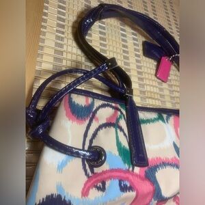 Pop Of Playful / Signature Scribble / Coach Purse / Tote
